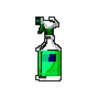 wassen badkamer schoonmaakster spel pixel kunst vector illustratie