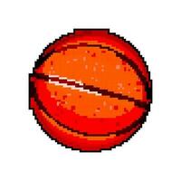 basketbal bal sport spel pixel kunst vector illustratie