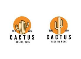 cactus illustratie wild west ontwerp woestijn wijnoogst vector