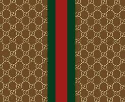 Gucci achtergrond logo merk symbool ontwerp kleren mode vector illustratie