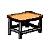 dining tafel dining spel pixel kunst vector illustratie