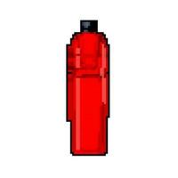 energie sport drinken fles spel pixel kunst vector illustratie