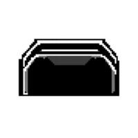 muziek- feestbox geluid spel pixel kunst vector illustratie