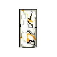 stijl marmeren vaas spel pixel kunst vector illustratie