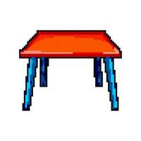 school- kind tafel spel pixel kunst vector illustratie