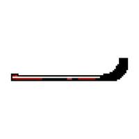 ijs hockey stok spel pixel kunst vector illustratie