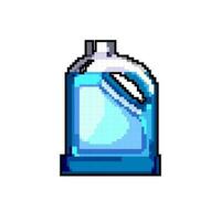 wassen glas schoonmaakster spel pixel kunst vector illustratie