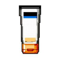 Product reiniging room spel pixel kunst vector illustratie