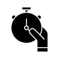 stopwatch vector pictogram