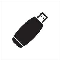 usb pictogram vector