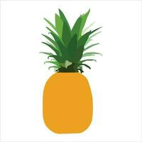 een mooi ananas fruit vector kunst werk.