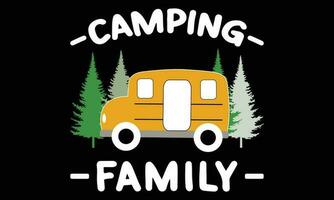 camping is mijn behandeling t overhemd ontwerp vector, camping, hiking, buitenshuis avontuur grafisch vector illustratie grappig typografie leuze tekst voor t overhemd ontwerp, afdrukken, poster. zomer reizen insigne gezegde,