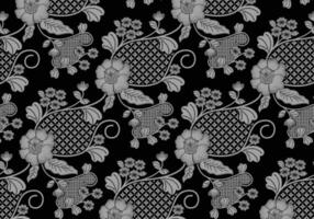 batik patroon Indonesisch is een techniek van wasbestendig verven toegepast naar geheel lap, of kleding gemaakt gebruik makend van deze techniek is ontstaan van Indonesië. batik is gemaakt of door tekening dots en lijnen vector