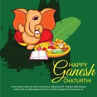 gelukkige ganesh chaturhi vector