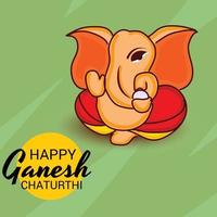 gelukkige ganesh chaturhi vector