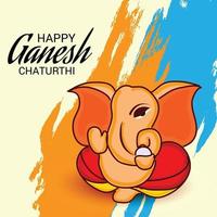 gelukkige ganesh chaturhi vector