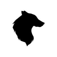 wolf icoon vector. dieren illustratie teken. wolf huilt symbool. vector