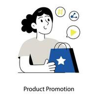 modieus Product Promotie vector