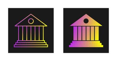 bank vector pictogram