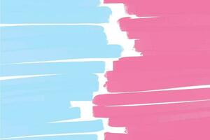 blauw en roze achtergrond voor een kinderen partij, een jongen of een meisje, beroertes vector