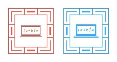 online formule vector icoon