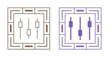 besturingselementen vector pictogram