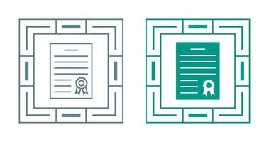 diploma vector pictogram