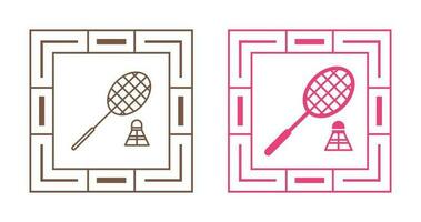 badminton vector pictogram