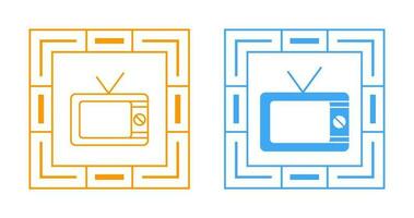 televisie vector pictogram