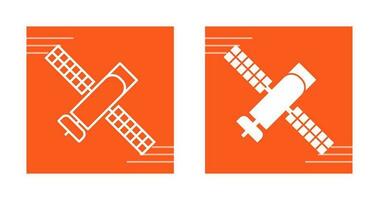 satelliet vector pictogram