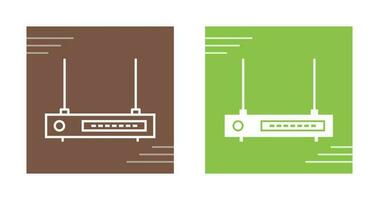 Wifi router vector icoon