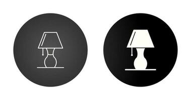 tafel lamp vector icoon