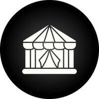 circus tent vector icoon