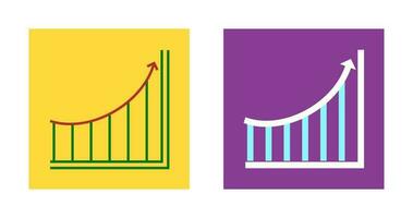 toenemend diagram vector icoon