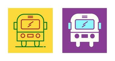 schoolbus vector pictogram