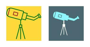 telescoop vector pictogram