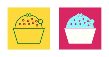 cup cake vector icon