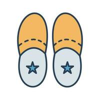 slippers vector icoon