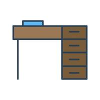 bureau vector pictogram