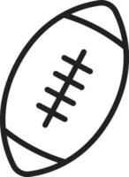 rugby bal icoon vector afbeelding.