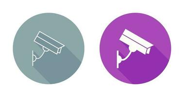 cctv camera vector pictogram