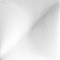 abstract meetkundig zwart wit helling Golf lijn patroon kunst. vector