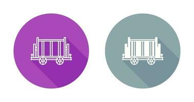 trolley vector pictogram vector