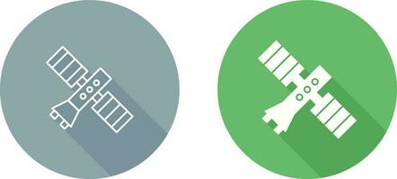 satelliet vector pictogram