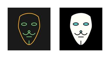 twee maskers vector icoon