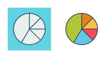 cirkeldiagram vector pictogram