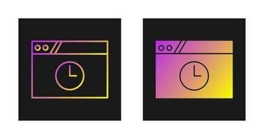 time-out vector pictogram