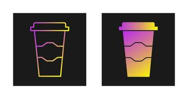 koffie cups vector icoon