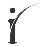 brief logo vector illustratie