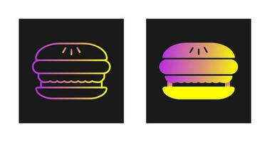 Hamburger vector icoon